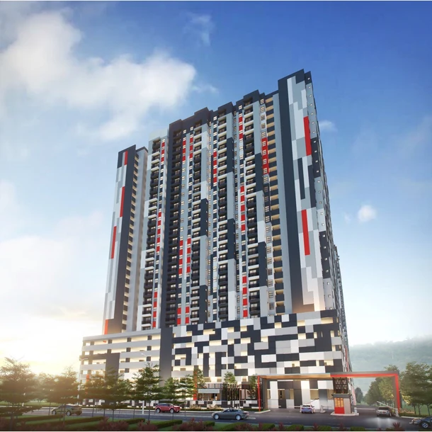 Exterior of Residensi Mutiara Kajang 2.