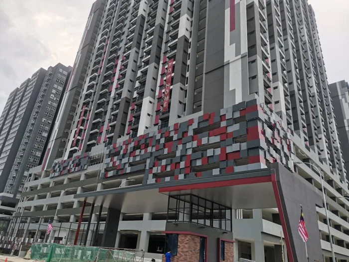 Residential blocks at Residensi Mutiara Kajang 2.